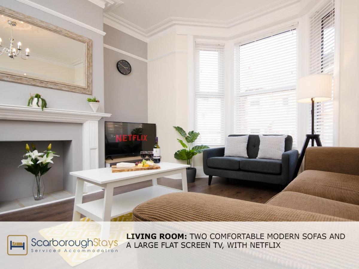 Scarborough Stays - Victorian Townhouse - 5 Bedrooms - Sleeps 9 Luaran gambar