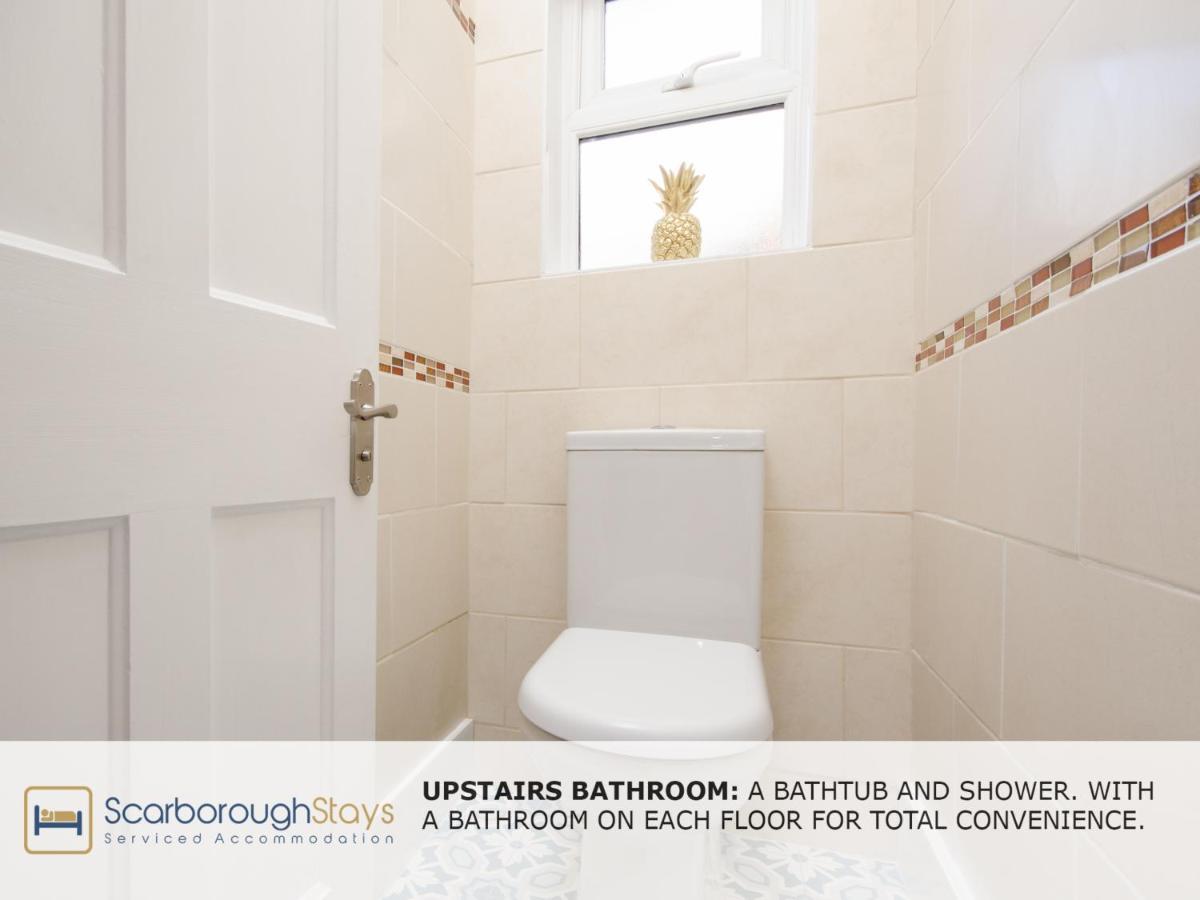 Scarborough Stays - Victorian Townhouse - 5 Bedrooms - Sleeps 9 Luaran gambar