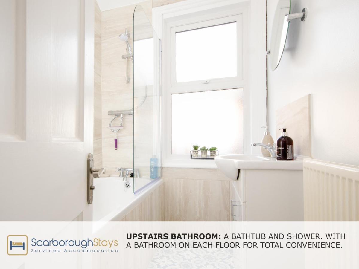 Scarborough Stays - Victorian Townhouse - 5 Bedrooms - Sleeps 9 Luaran gambar